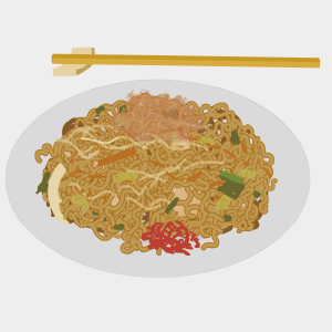 Yakisoba chicken