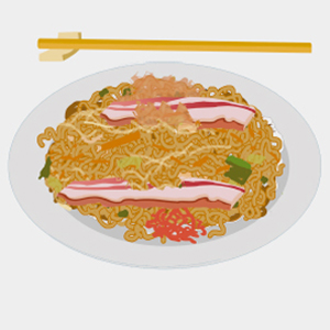 Yakisoba bacon