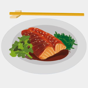 Teriyaki salmon